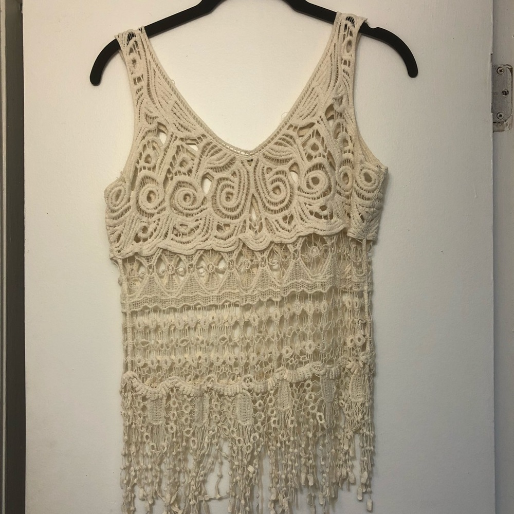 Lace cover up